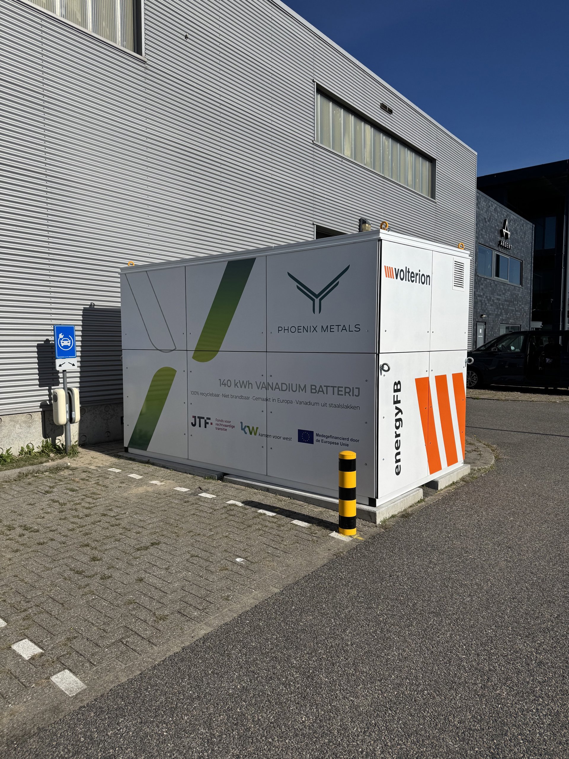 Circulaire batterij voor Phoenix Metals 